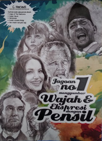 Jagoan No. 1 menggambar wajah & ekspresi dengan pensil
