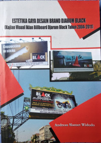 Image of Estetika gaya desain brand Djarum black (Kajian visual iklan billboard Djarum Black Tahun 200 0 2011)