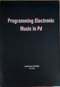 Programming electronic music in Pd