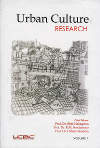 Urban culture research volume 1