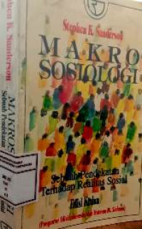 Makro sosiologi